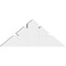 Ekena Millwork Saratoga Architectural Grade PVC Gable Bracket, 36"W x 15"H x 6"D x 6"F, 10/12 Pitch GBP036X15X0606SAR00 - alternate 3